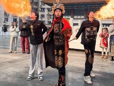 勿忘历史,吾辈自强 #中国 #非遗 #非遗文化 #吐火 #川剧