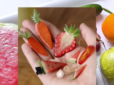 挑战用真水果DIY❗ #水果DIY #手工DIY #创意DIY #玩一种很新的东西 #DIY