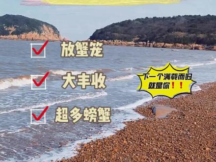 舟山赶海放蟹笼
满满的收获
自己抓的海鲜味道果然不一样
#户外钓鱼 #大海的味道 #户外 #鱼获满满 #惬意时光