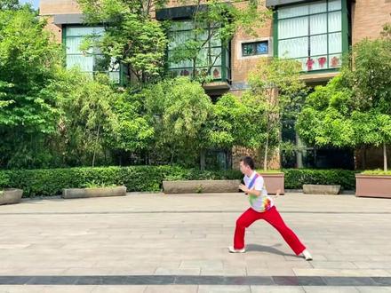 华柔健身套路第十八套《中国觉醒》分节教学——第十节(难度版)@华柔柔力球@华柔优品#华柔柔力球#华柔优品#中国觉醒