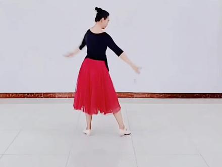 #原创舞蹈#我爱你中国#第一段背面视频来了