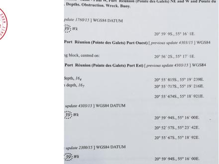 航线设计-利用航海通告改正海图