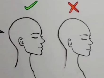 侧马尾头发教程#手绘 #零基础学画画 #绘画教程 #绘画