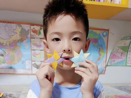 八角飞镖简单折纸,超易学折纸教程,飞镖折纸