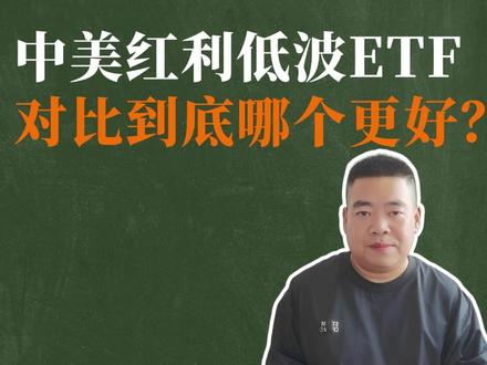 中国和美国红利低波ETF,数据对比哪个好? #红利低波 #基金 #ETF #指数基金 #资产配置