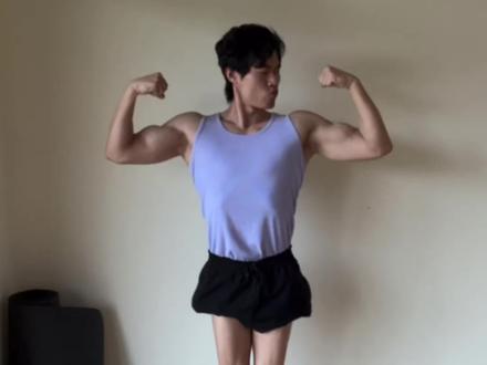 豆包我看你真是飘了! #健身 #不练腿 #豆包 #ai #肌肉男
