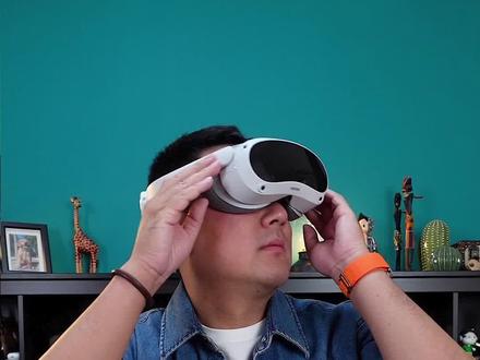 PICO 4 VR一体机正式发布,采用4K+级别超视感屏体验超沉浸!#PICO4