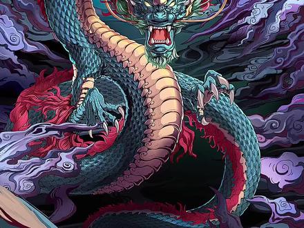 四大神兽中最能打的#异兽#山海经