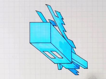 你猜到这是什么生物了吗#我的世界 #minecraft #画画教程 #立体画