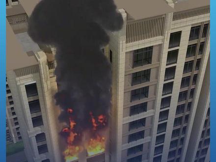 #科普视频 :#高层建筑发生火灾如何科学逃生 ?希望用不到,但一定要知道!#香港火灾