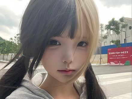 头发挑染教程#p图教程 #萌妹子#轻图