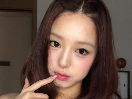 够不够快!上个视频jiwoo仿妆来咯 古早味满满#妆教 #金智羽