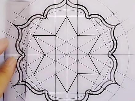 #室内手绘 六荷花整体画法讲解#室内设计装修