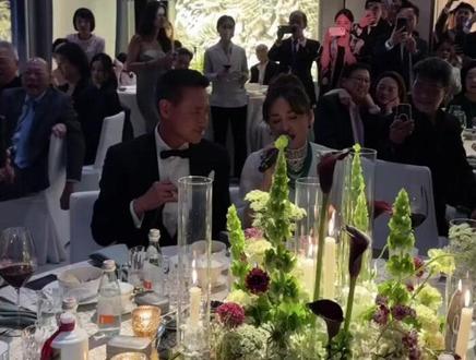 百亿豪门婚礼,干爹张学友献唱祝福,李嘉欣曾志伟郑伊健等人出席 #张学友 #吴婉芳 #郑伊健
