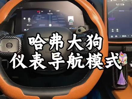 哈弗大狗地图信息和路况信息可以添加到仪表屏幕里面特别便捷的小技巧,车友们去试一试玩一玩#哈弗大狗 #每天一个用车知识