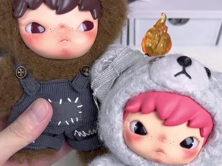 每周新品大挑战!小野公路日志毛绒本来想骂的…#泡泡玛特 #小野 #popmart #盲盒 #潮玩手办