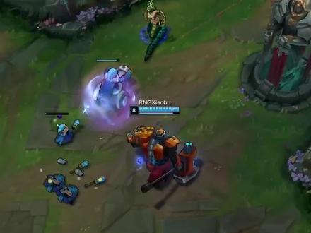 2018年IGvsRNG,姿态炼金打哭rookie,号令之旗在职业比赛上肆虐 #rookie#rng #姿态