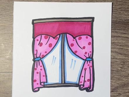 #儿童简笔画 #窗户 需要的童鞋们收藏起来哦