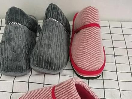 布拖鞋半成品上鞋教程#我的手工作品 #爱手工爱生活