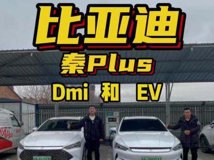 比亚迪秦plus ev 和dmi 因该怎么选?#新能源小田田 #汽车人共创计划 #新能源 #唐山 #二手车 #每天一个用车知识 #比亚迪秦plus