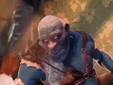 绿巨人和小羊一笑泯恩仇,最后成了朋友#热门 #动画电影 #精彩片段 #影视剪辑