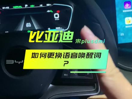 #比亚迪宋plusdmi 比亚迪宋plusdmi如何更换语音唤醒词