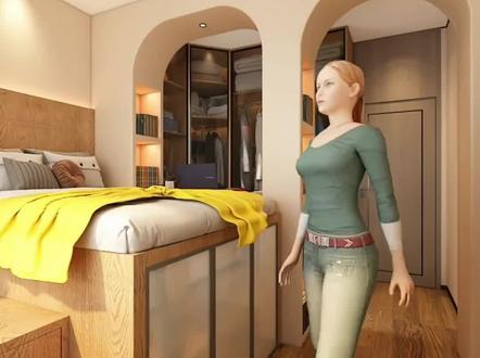 几年后流行的小卧室#设计案例分享 #小房间卧室设计