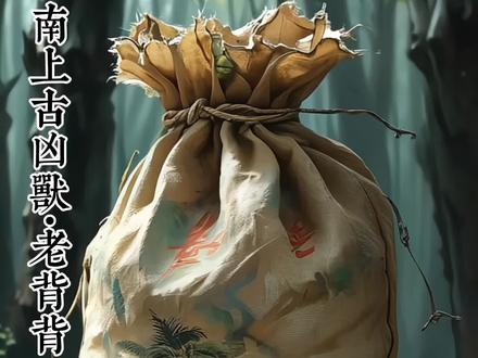 【老背背】滇南有兽,名曰老背背,衣衫褴褛,体佝偻,性凶残。传言其夜游,专背走家中逆子。家长惧之,常借其名以吓熊孩子,颇验。老背背亦守护乖巧孩童,惩诫顽劣,威名赫赫于滇南。#有一种叫云南的生活 #好在文山 #三七之乡康养文山 #文山文旅