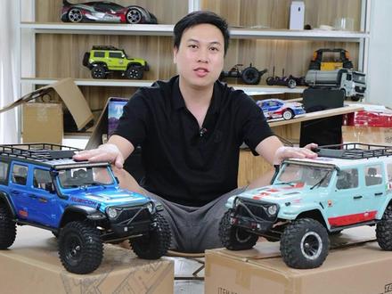 最新版本的易控-4082攀爬车,你喜欢吗?#rc模型 #蓝飞驰模型