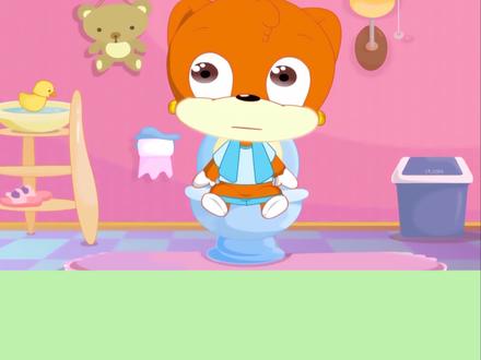 #生活好习惯 培养宝宝#自理能力自己的事情自己做 @虹猫蓝兔