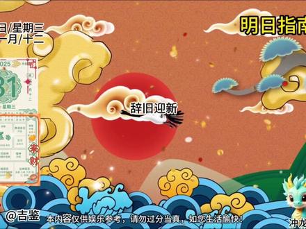 12月31日黄历解读,注意事项#日历#黄历#传统文化#提升自己 无不良引导 仅供娱乐