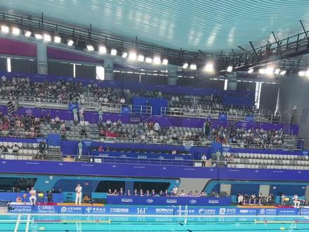 亚运水球比赛,新加坡队和韩国队#杭州亚运会游泳比赛 #2023杭州亚运会 #比赛现场 #我为亚运打call