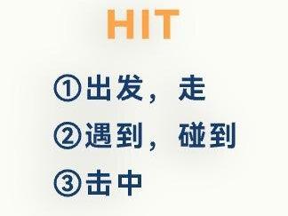#外刊精读 关于“hit”的短语你们都知道多少呢?今天就跟着小理一起了解一下“hit”的几种常见用法吧~
#英语 #英语学习 #每天学习一点点 #大数据推荐给有需要的人