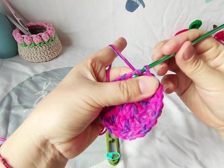 新手小白也能一天钩完的渔夫帽,钩针视频教程1/2 #钩针教程 #渔夫帽钩织 #钩织帽子视频教程 #钩织帽子教程