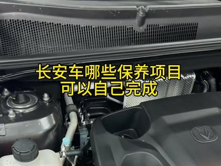 长安车哪些保养项目是可以自己完成检查更换的?#长安汽车 #长安逸动