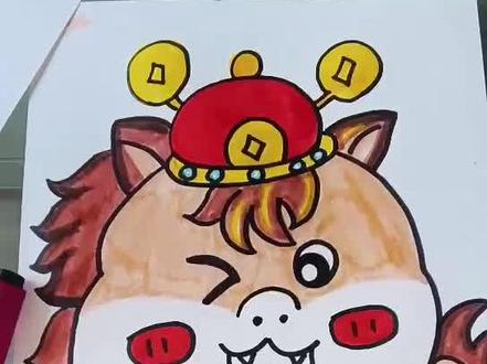 一分钟画小马
#小马简笔画 #马年绘画 #可爱小马 #手抄报 #主题画