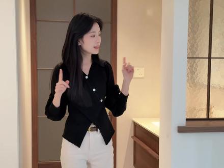 客卫干区半圆弧隔断 保姆级教程! #奶油中古风装修 #装修日记 #半圆弧隔断 #干区隔断造型