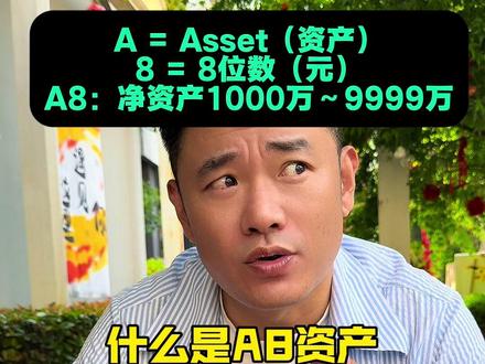 什么是A8资产?南京有多少A8家庭 #南京相亲那些事