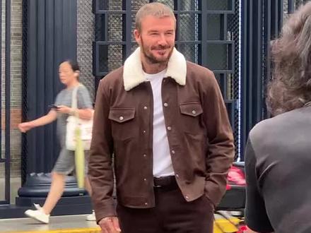 法拉利老了还是法拉利#贝克汉姆 #偶遇明星