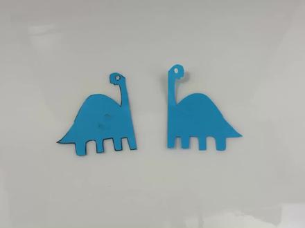 剪纸教程:教你剪恐龙,幼儿园宝宝剪纸启蒙,剪纸视频大全