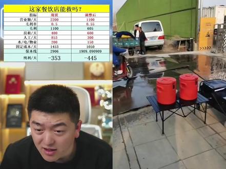 仅投资500块!快餐店一张桌子两个桶,招牌都没有!