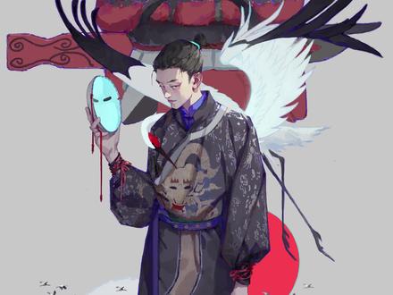 第六站:江西#省份拟人 #画画 #艺术在抖音 #江西 #傩戏