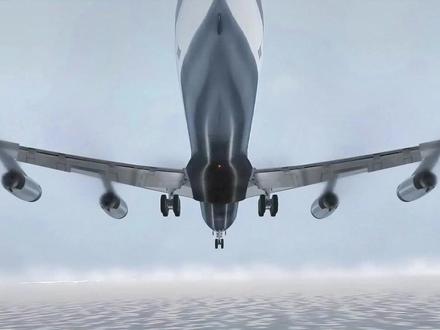 DC-8海面迫降,日本航空2号航班 #飞机 #空难 #航空安全