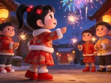 晚安睡前故事:新年快乐《什么是过年》#儿童睡前故事 #创作者中心 #创作灵感 #儿童故事 #过年