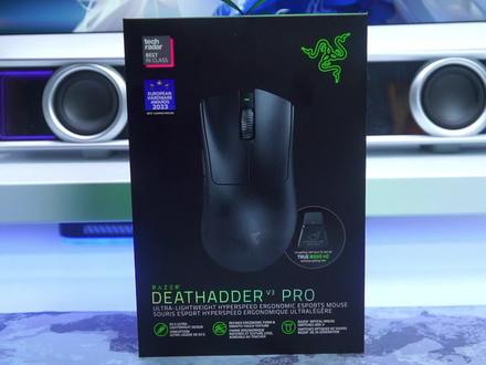 雷蛇炼狱蝰蛇V3Pro+8K接收器套装,HyperSpeed无线技术 8K回报率!