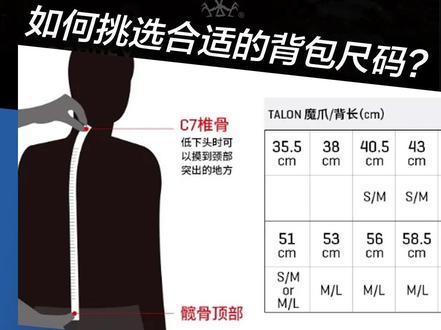 合适的背包尺码是根据背长来选择的哦~#osprey背包 #osprey小鹰 #涨知识了分享给大家