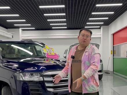 蓝的 酷路泽 (谐音梗) LC300 GXR版#平行进口车 #酷路泽 #LC300 #男人的玩具 #dou是好车