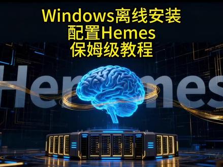 Hermes Agent 保姆级安装教程 Hermes Agent连接WeChat详细教程
需要离线一键安装包的兄弟关注➕粉丝群置顶链接领取哦#安装教程 #Hermesagent #openclaw #AI #人工智能