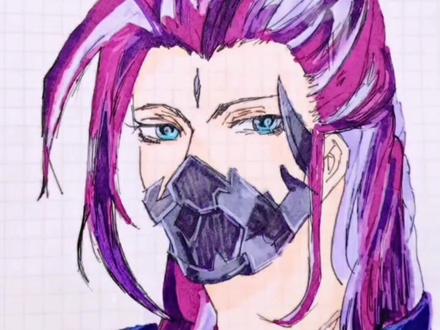 你是哪一方的兰陵王呢?#王者荣耀 #兰陵王 #画画 #手绘 #申请热门