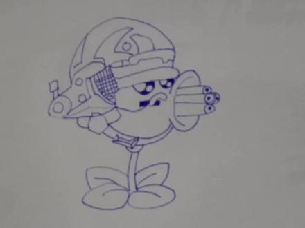 怎么画机枪豌豆?
喊#赵同学牵手#柳夜熙一起来画画